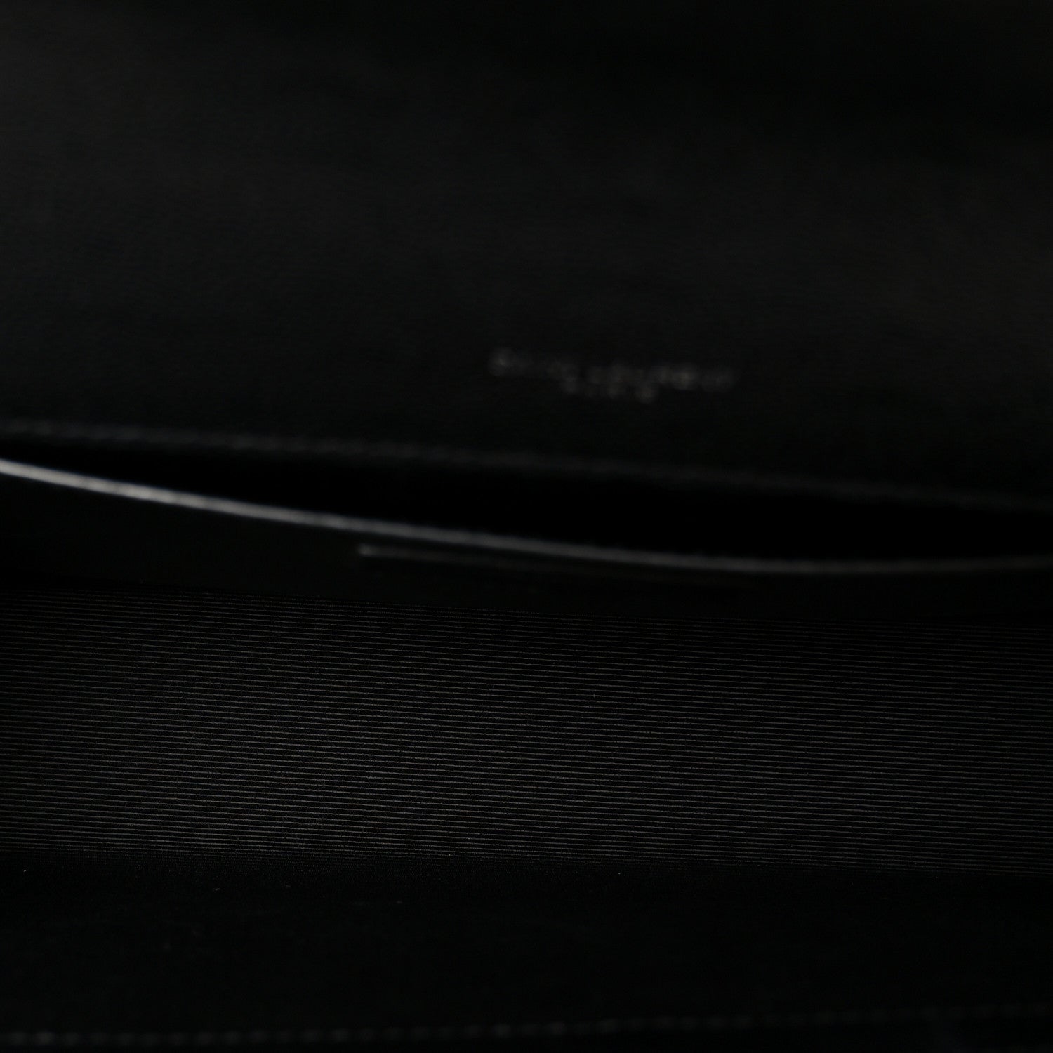 Saint Laurent Grain De Poudre Medium Classic Monogram Kate Satchel Black 5 of 11