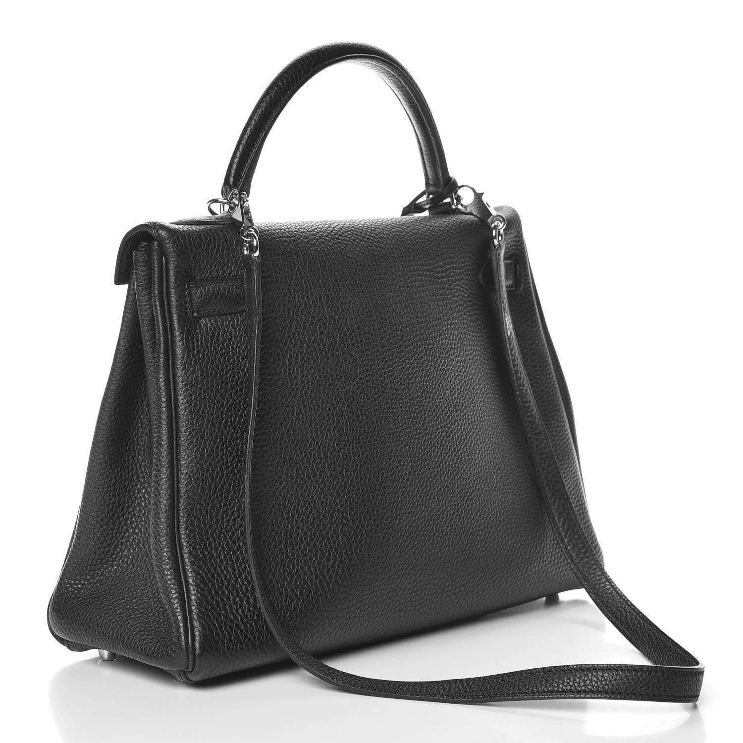 Hermes Togo Kelly Retourne 32 Black 3 of 36