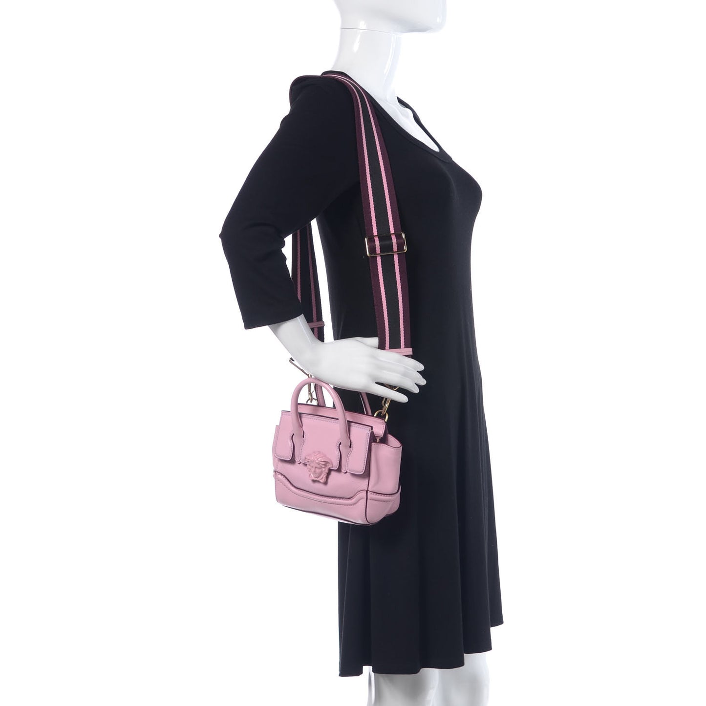 Calfskin Small Palazzo Empire Bag Pink