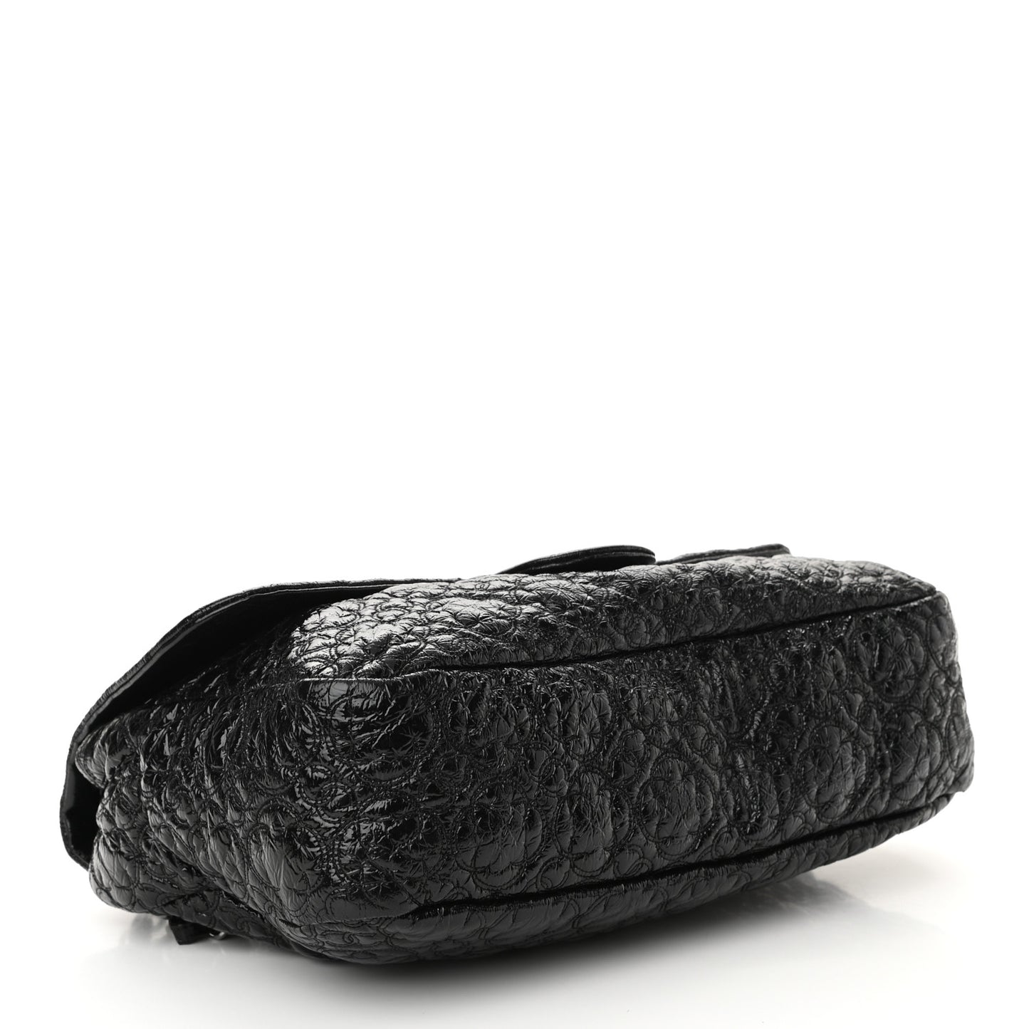 Vinyl Rock In Moscow Single Flap Black