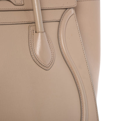 Celine Goatskin Mini Luggage Sand 13 of 15