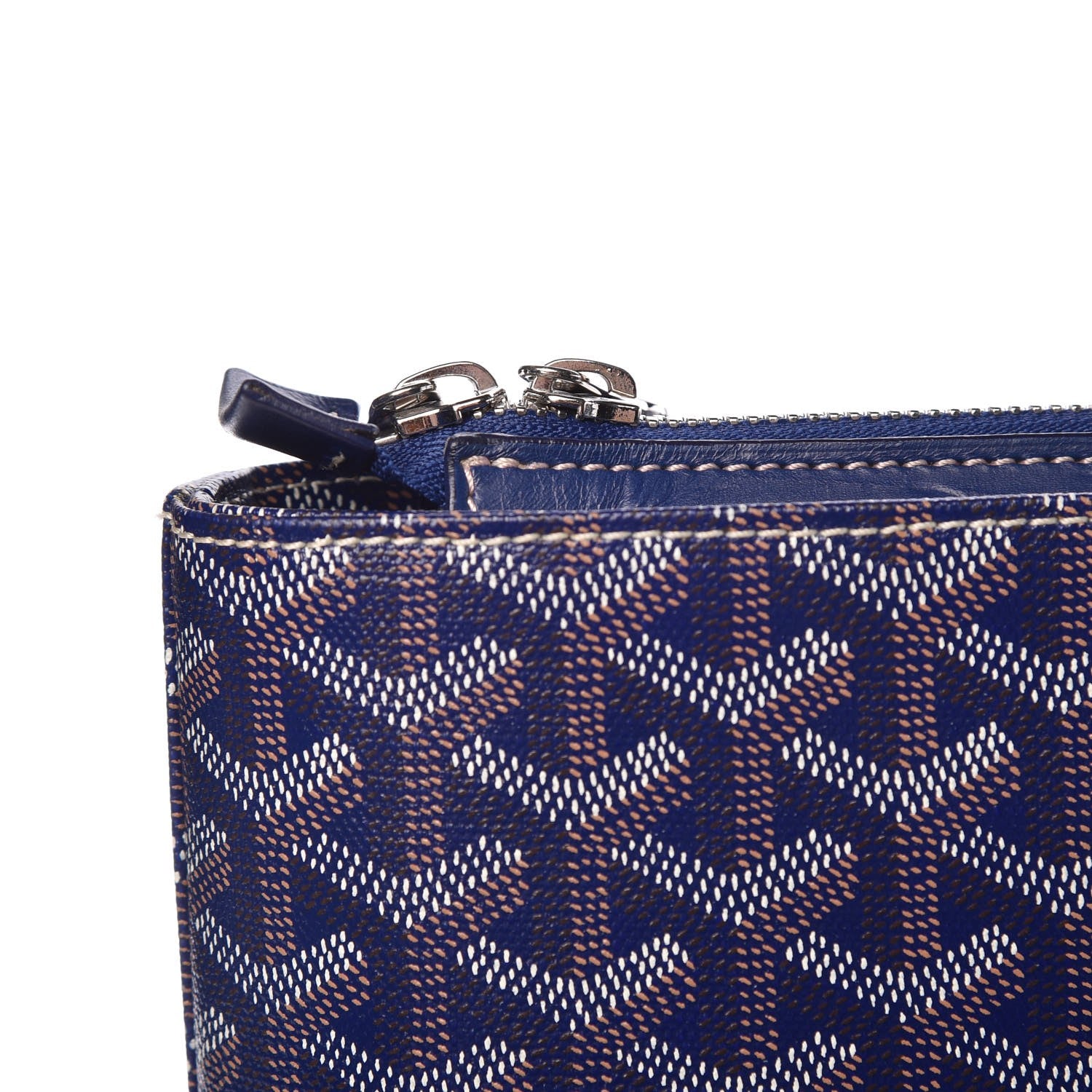Goyard Goyardine Sac Marie Galante GM Navy 8 of 10