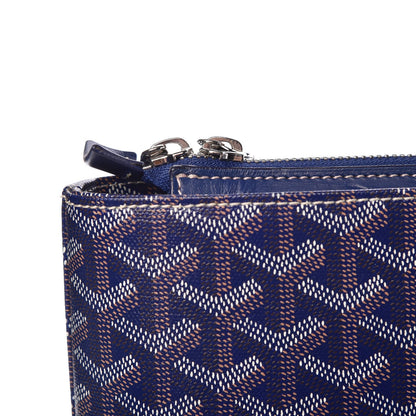 Goyard Goyardine Sac Marie Galante GM Navy 8 of 10