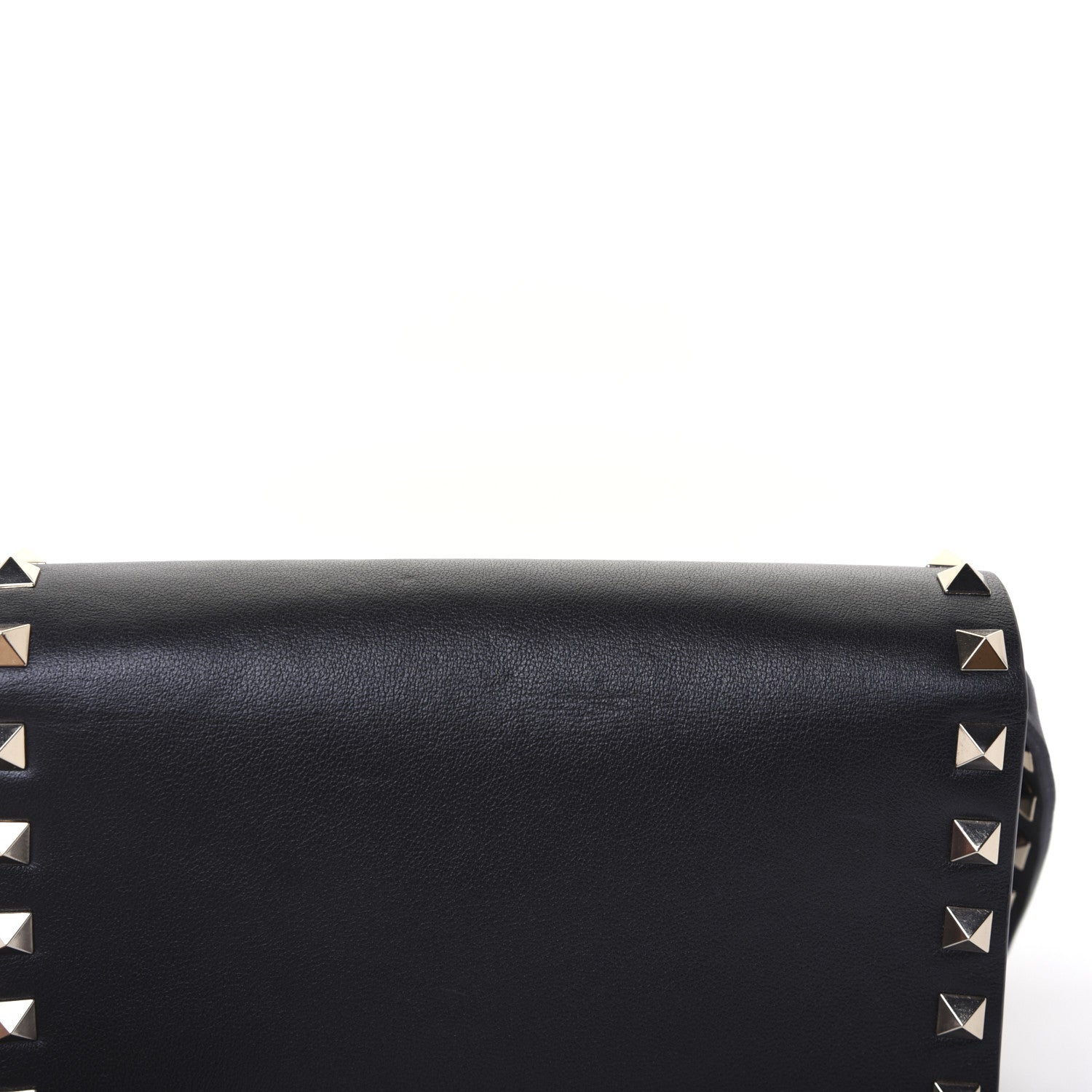 Valentino Garavani Vitello Rockstud Flap Crossbody Bag Black 14 of 15