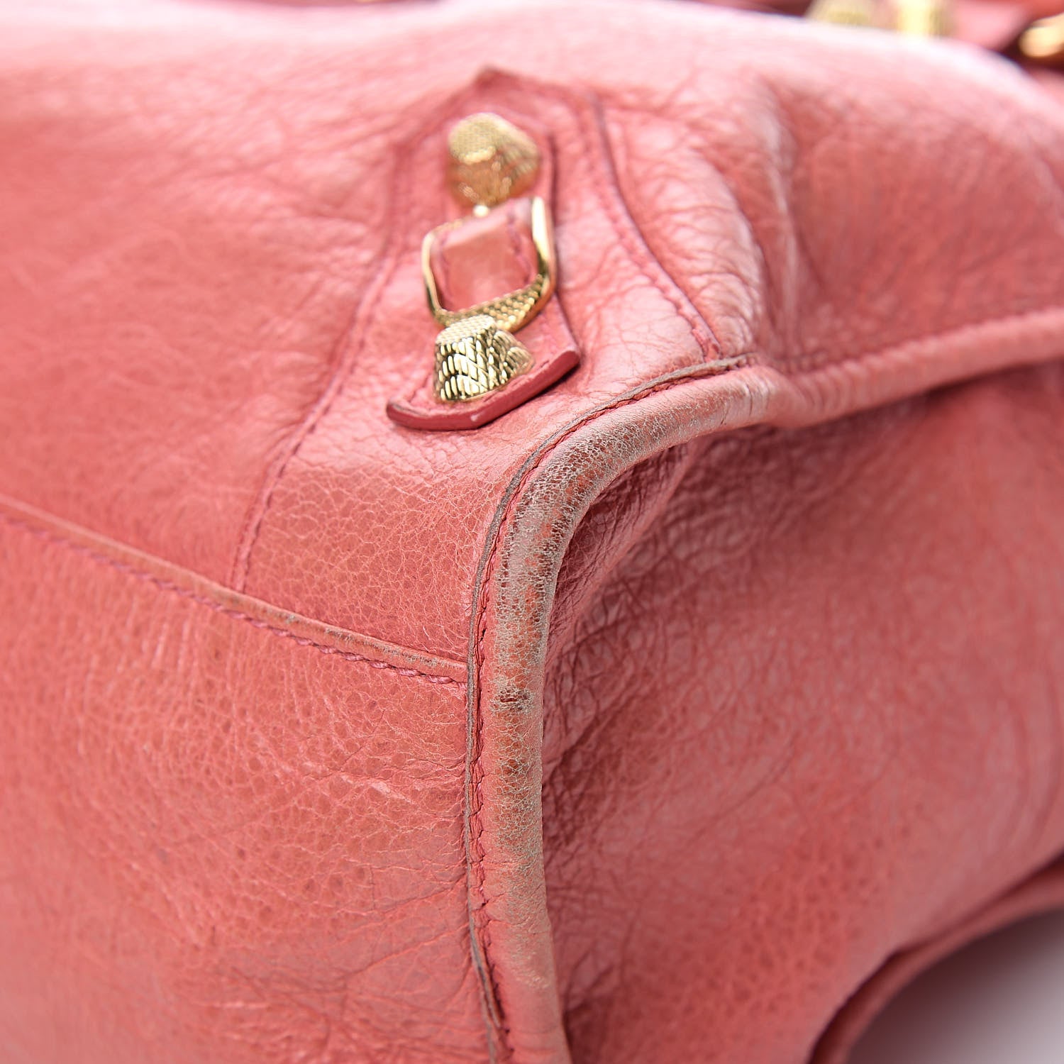 Balenciaga Agneau Giant 12 Gold Hardware City Rose Bombon Raspberry 12 of 19