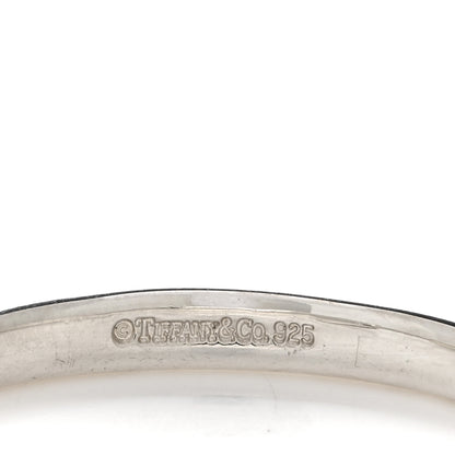 Tiffany Sterling Silver Square Cushion Hoop Earrings 4 of 4