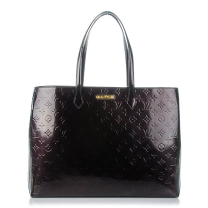 Louis Vuitton Vernis Wilshire GM Amarante 1 of 7