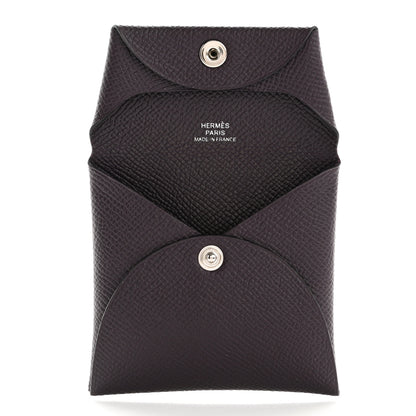 Hermes Epsom Bastia Coin Purse Raisin 5 of 8