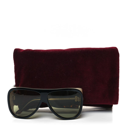 Gucci Acetate Sunglasses GG0149S Black Horn 9 of 9