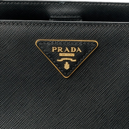 Prada Saffiano Lux Medium Tote Black 10 of 13