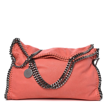Stella McCartney Shaggy Deer Falabella Fold Over Tote Peony 1 of 9