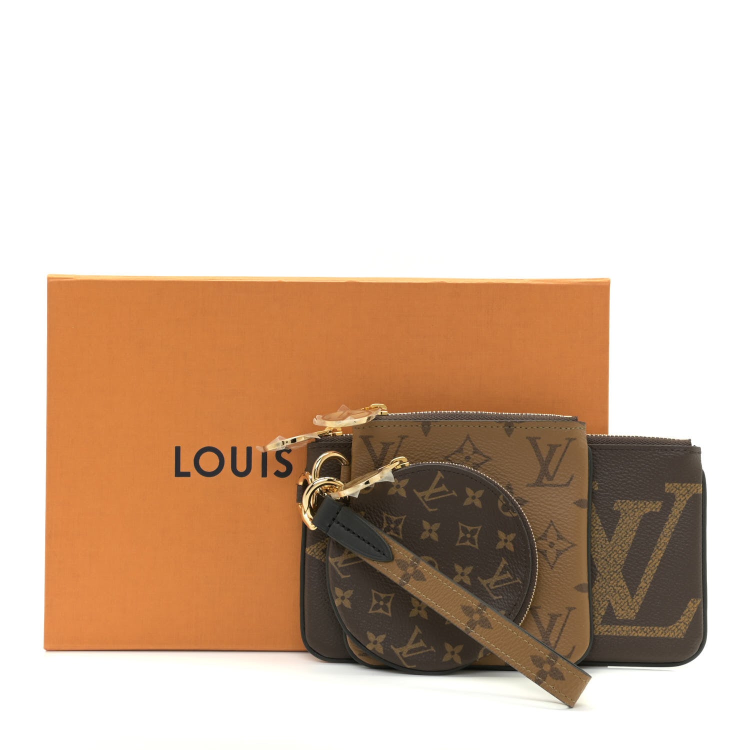 Louis Vuitton Reverse Monogram Giant Trio Pouch 9 of 9