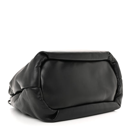 Prada Nappa Drawstring Tote Black 4 of 10