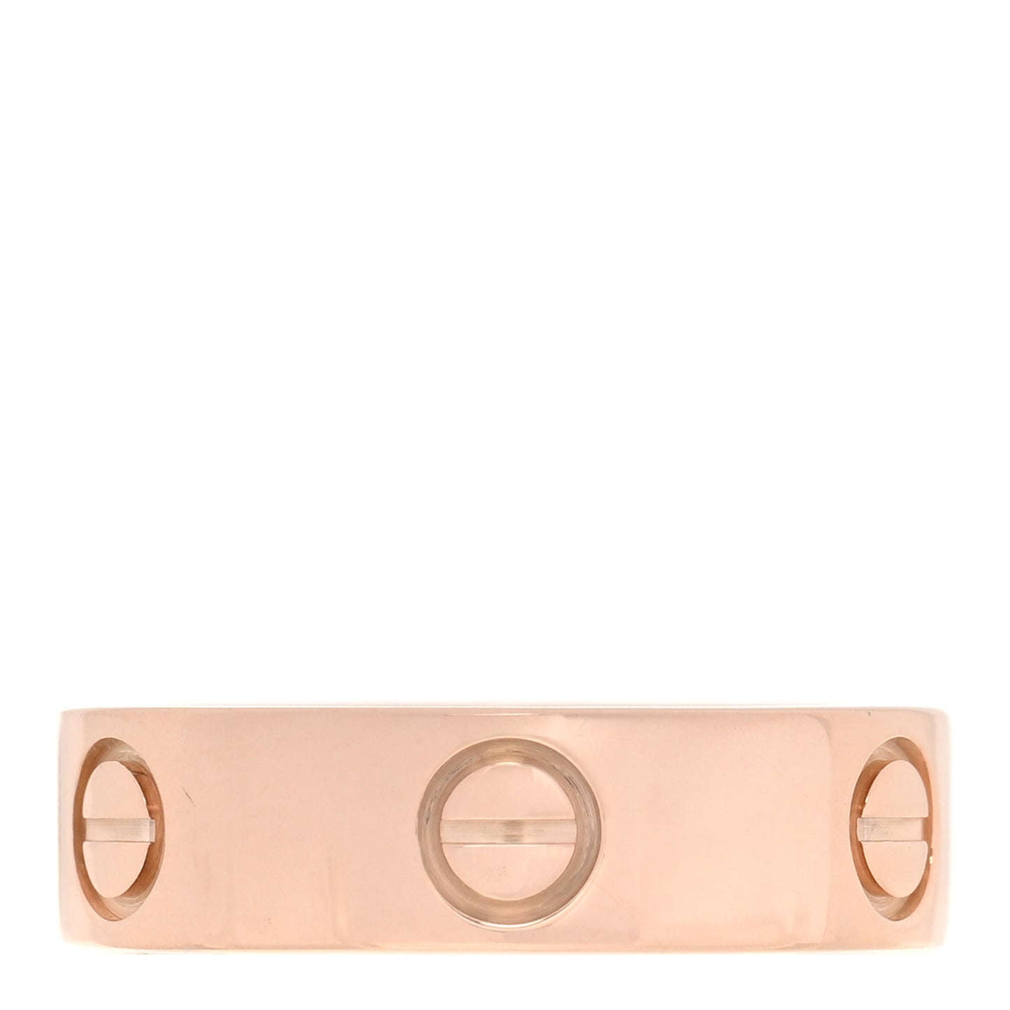 18K Pink Gold 5.5mm LOVE Ring 53 6.25