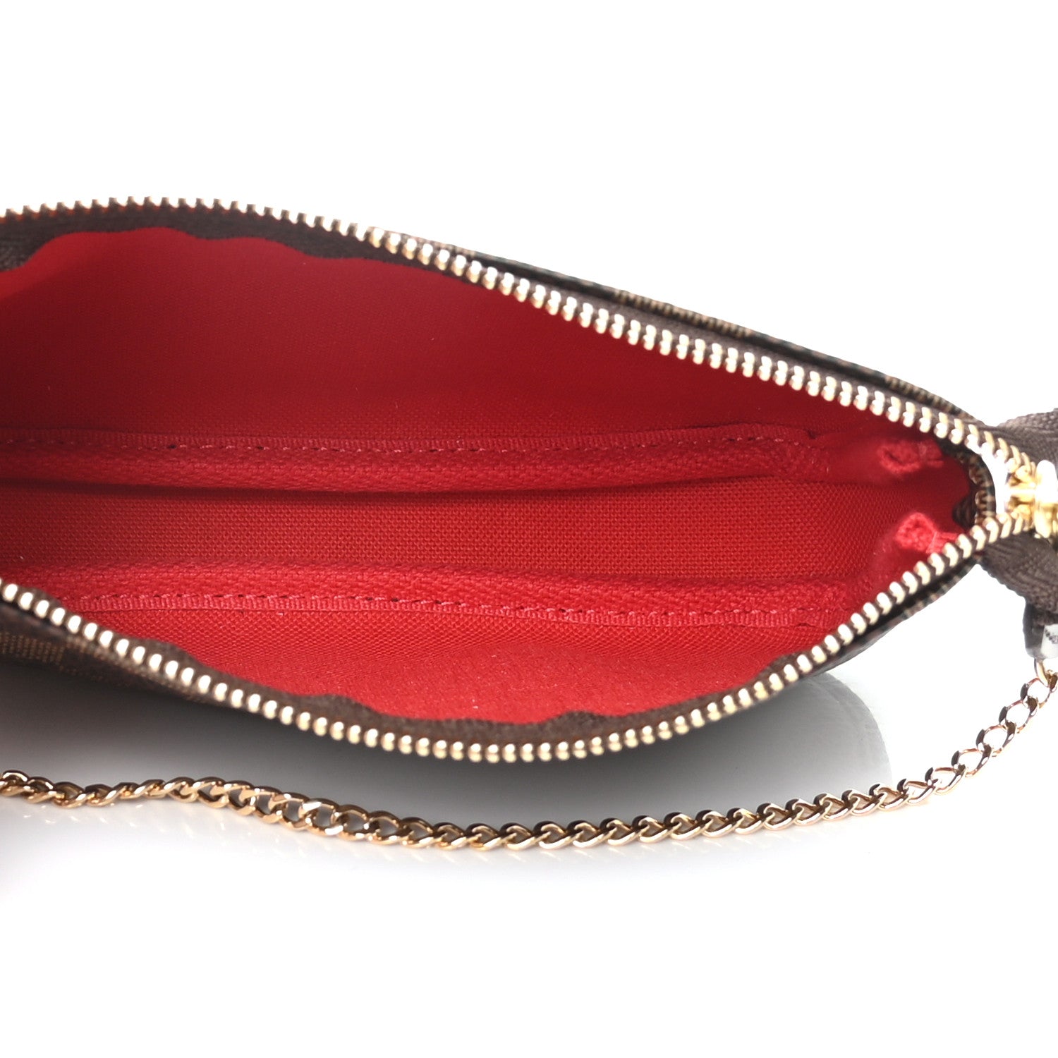 Louis Vuitton Damier Ebene Mini Pochette Accessories 5 of 9