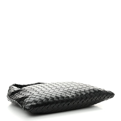 Bottega Veneta Calfskin Intrecciato Small Hop Black 4 of 10