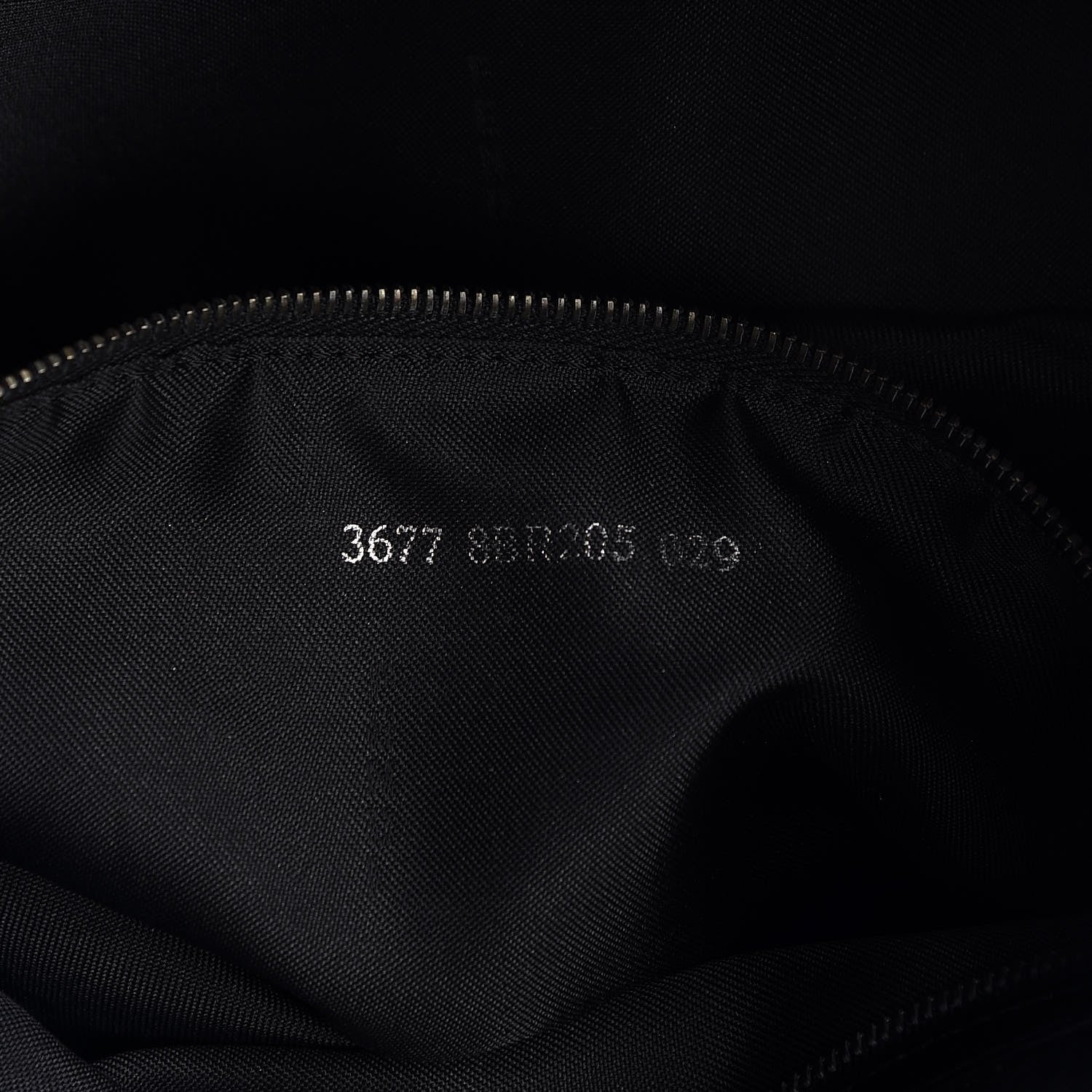 Fendi Zucchino Shoulder Bag Black 7 of 15