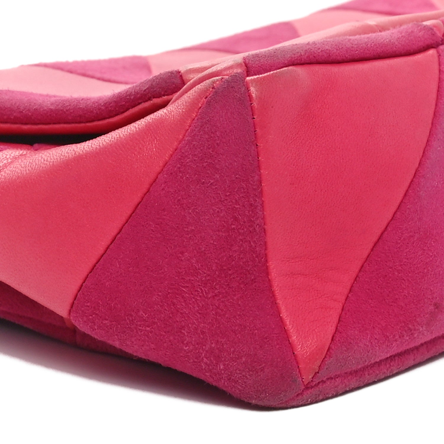 Saint Laurent Lambskin Patchwork Monogram Medium Jamie Pink 9 of 10
