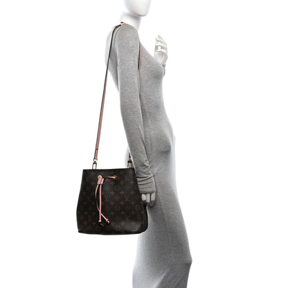 Louis Vuitton Monogram Neonoe MM Rose Poudre 2 of 8