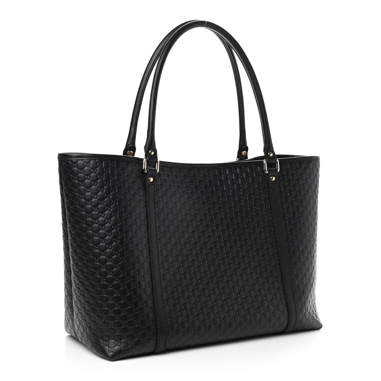 Microguccissima Medium Joy Tote Black