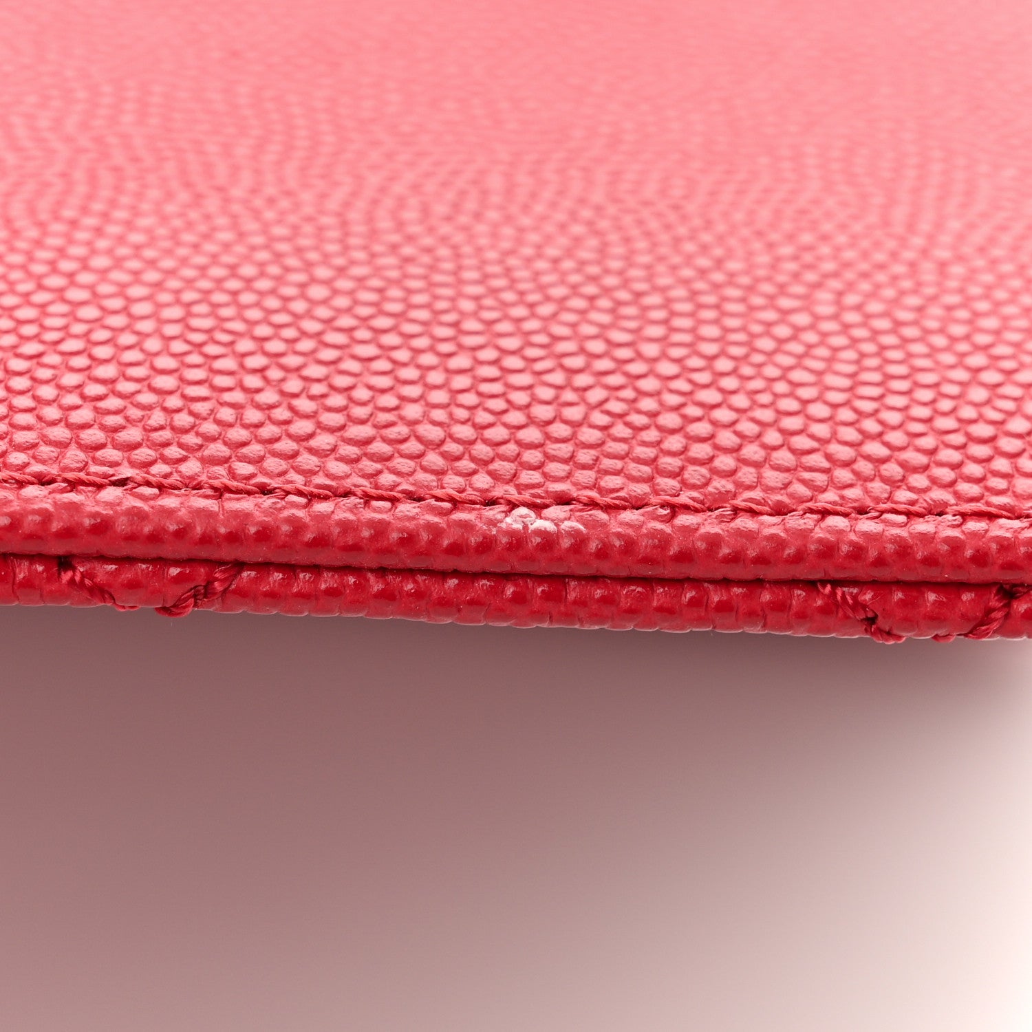 Chanel Caviar Quilted Mini Coco Handle Flap Red 11 of 11