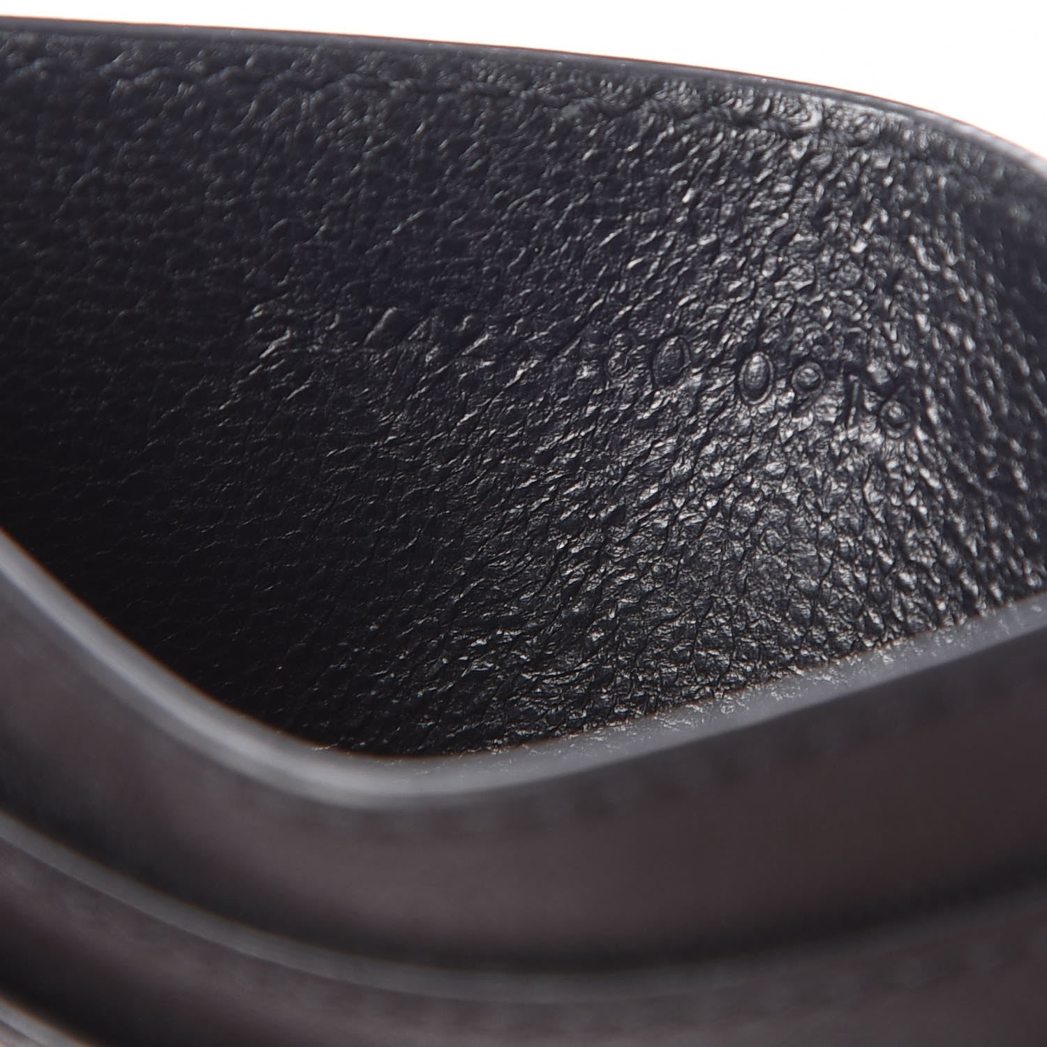 Saint Laurent Calfskin Monogram Card Case Black 7 of 11