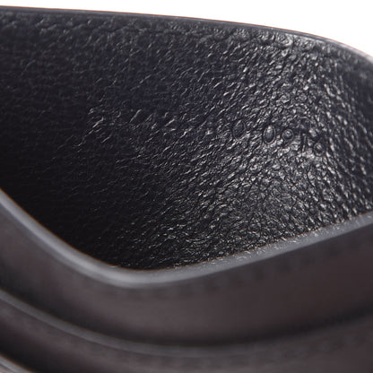 Saint Laurent Calfskin Monogram Card Case Black 7 of 11