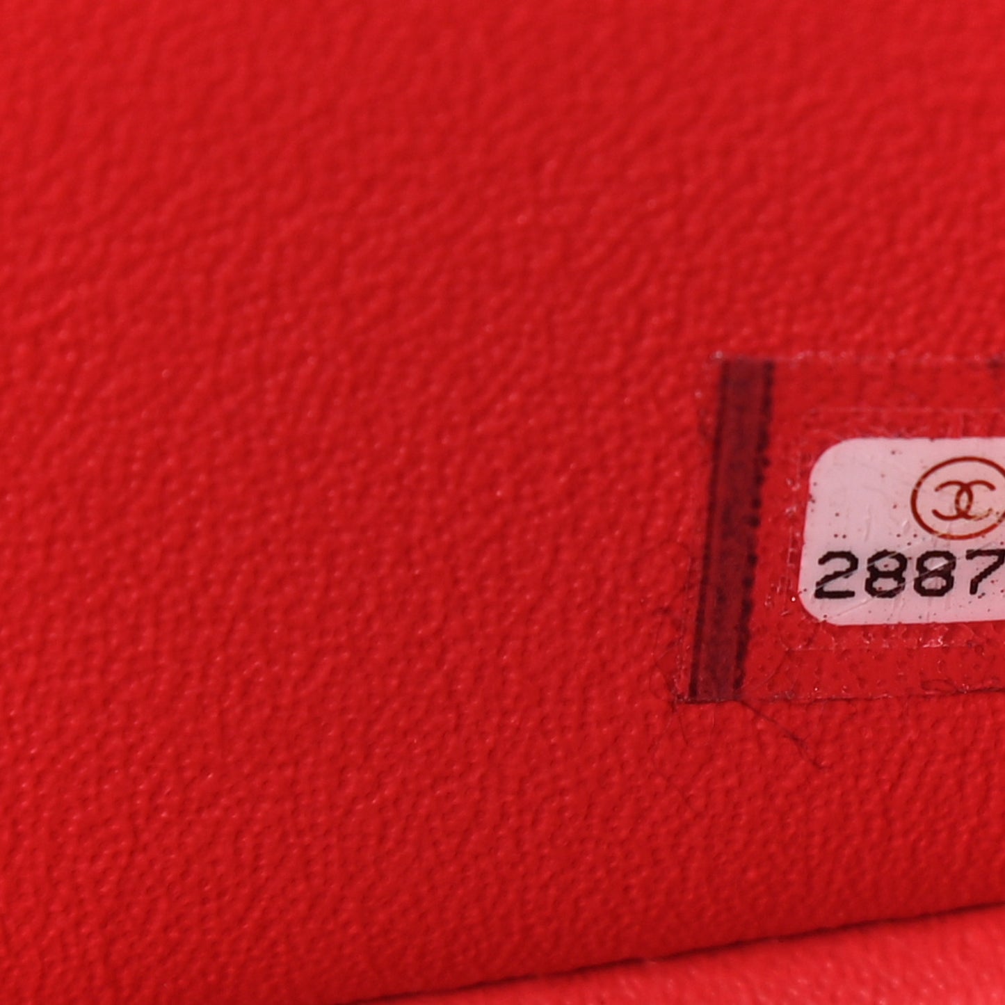 Caviar Quilted Jumbo Double Flap Red