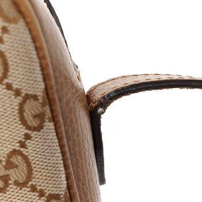 Gucci Monogram Mini Bree Messenger Bag Beige Tabacco 14 of 14