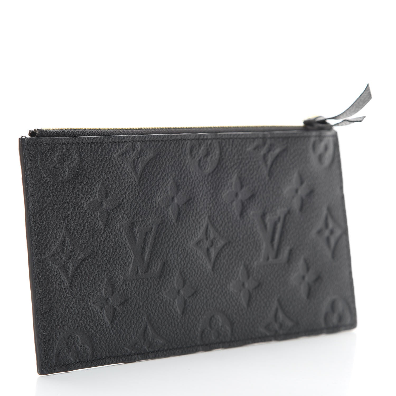 Louis Vuitton Empreinte Felicie Chain Wallet Zippered Insert Black 3 of 9