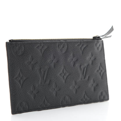 Louis Vuitton Empreinte Felicie Chain Wallet Zippered Insert Black 3 of 9