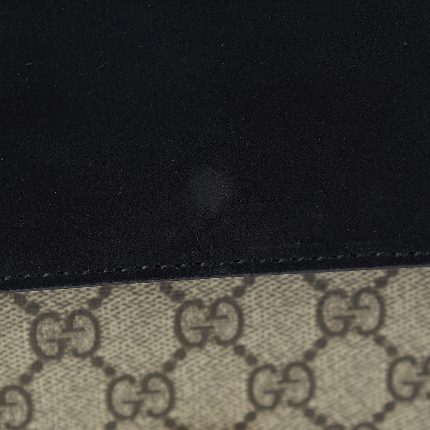 Gucci GG Supreme Monogram Crystal Small Dionysus Shoulder Bag Black 11 of 13