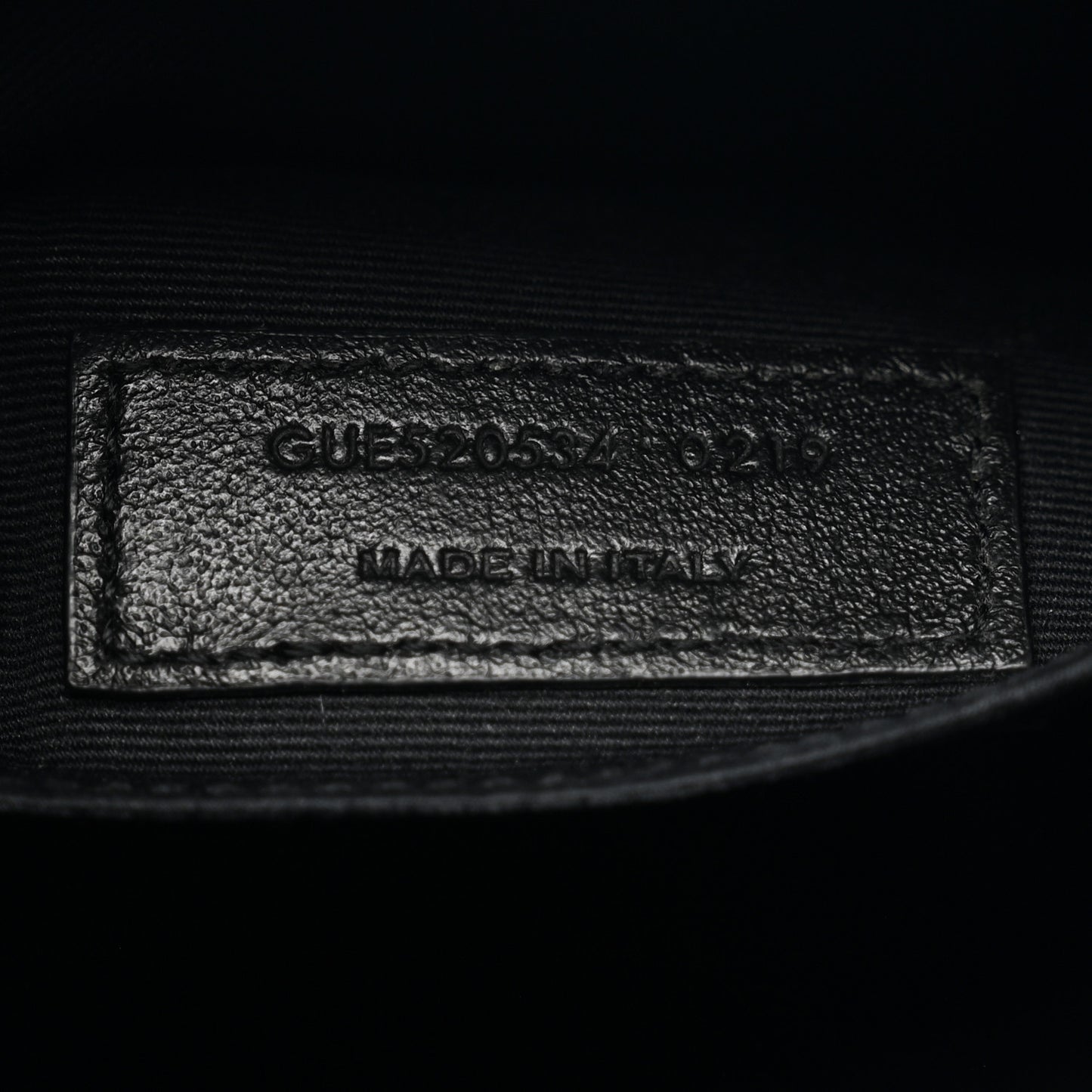 Calfskin Matelasse Monogram Lou Camera Bag Black