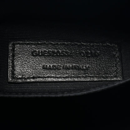 Saint Laurent Calfskin Matelasse Monogram Lou Camera Bag Black 7 of 13