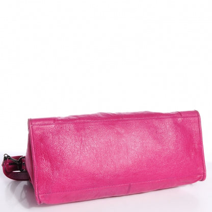 Balenciaga Agneau Classic Hardware Part Time Cyclamen Fucsia 4 of 12