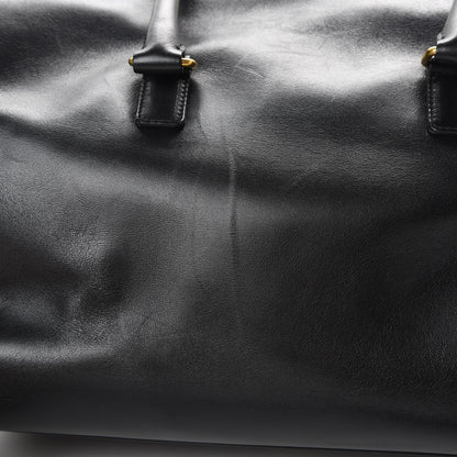 Saint Laurent Calfskin Classic Duffle 6 Black 16 of 19