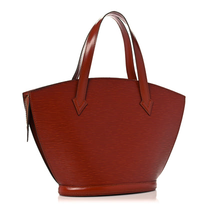 Louis Vuitton Epi Saint Jacques PM Fawn 3 of 18