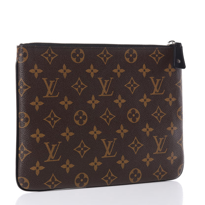 Louis Vuitton Monogram Pochette Plate MM 3 of 9