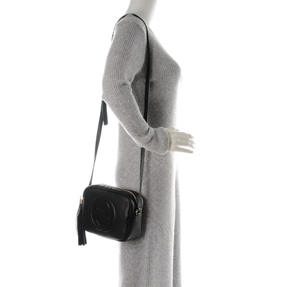 Gucci Pebbled Calfskin Small Soho Disco Bag Black 2 of 7