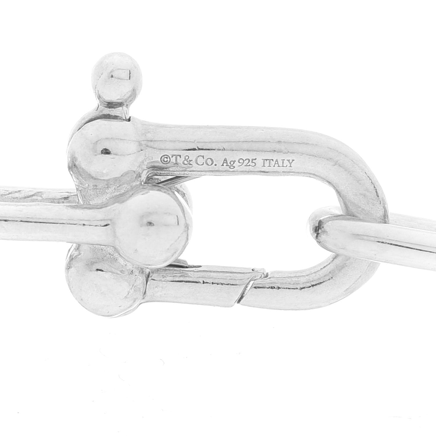 Tiffany Sterling Silver Small HardWear Link Bracelet 4 of 5