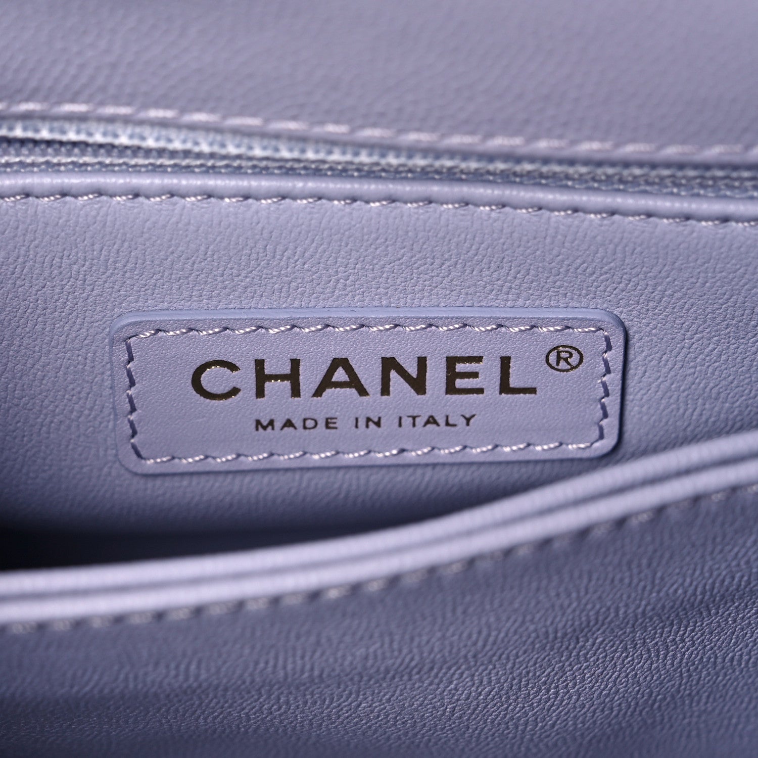 Chanel Caviar Quilted Mini Coco Handle Flap Light Purple 6 of 10