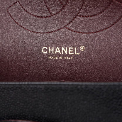 Chanel Caviar Quilted Jumbo Double Flap Black 6 of 8