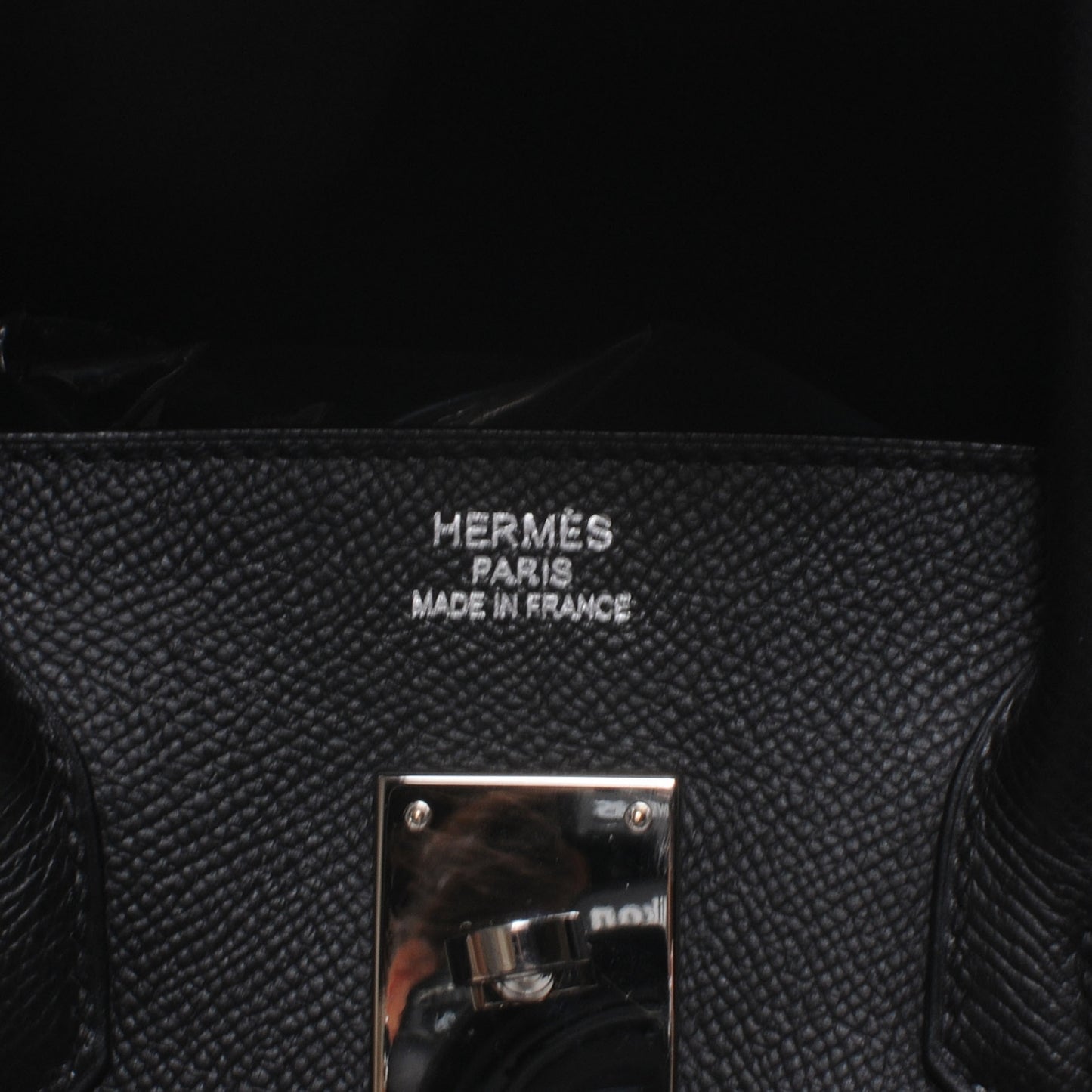 Epsom Birkin 35 Black