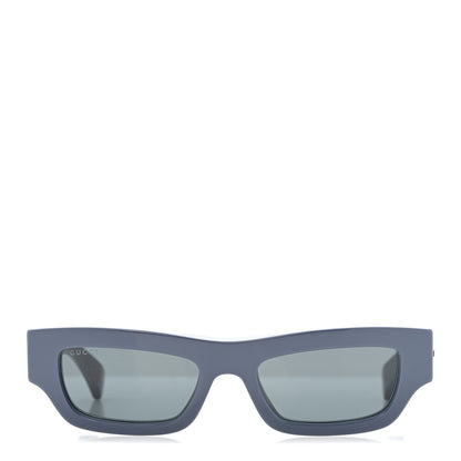 Gucci Acetate Rectangular Frame Sunglasses GG1839S Blue 2 of 8