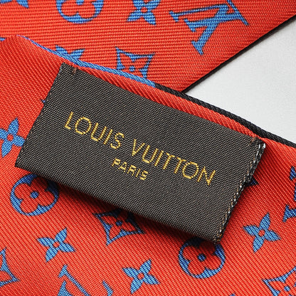 Louis Vuitton Silk Monogram World Tour Stickers BB Bandeau Rouge 3 of 4