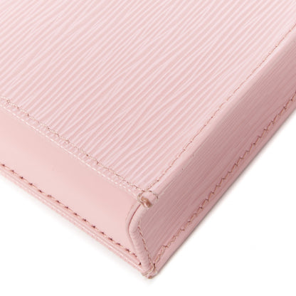 Louis Vuitton Epi Petit Sac Plat Rose Ballerine 5 of 8