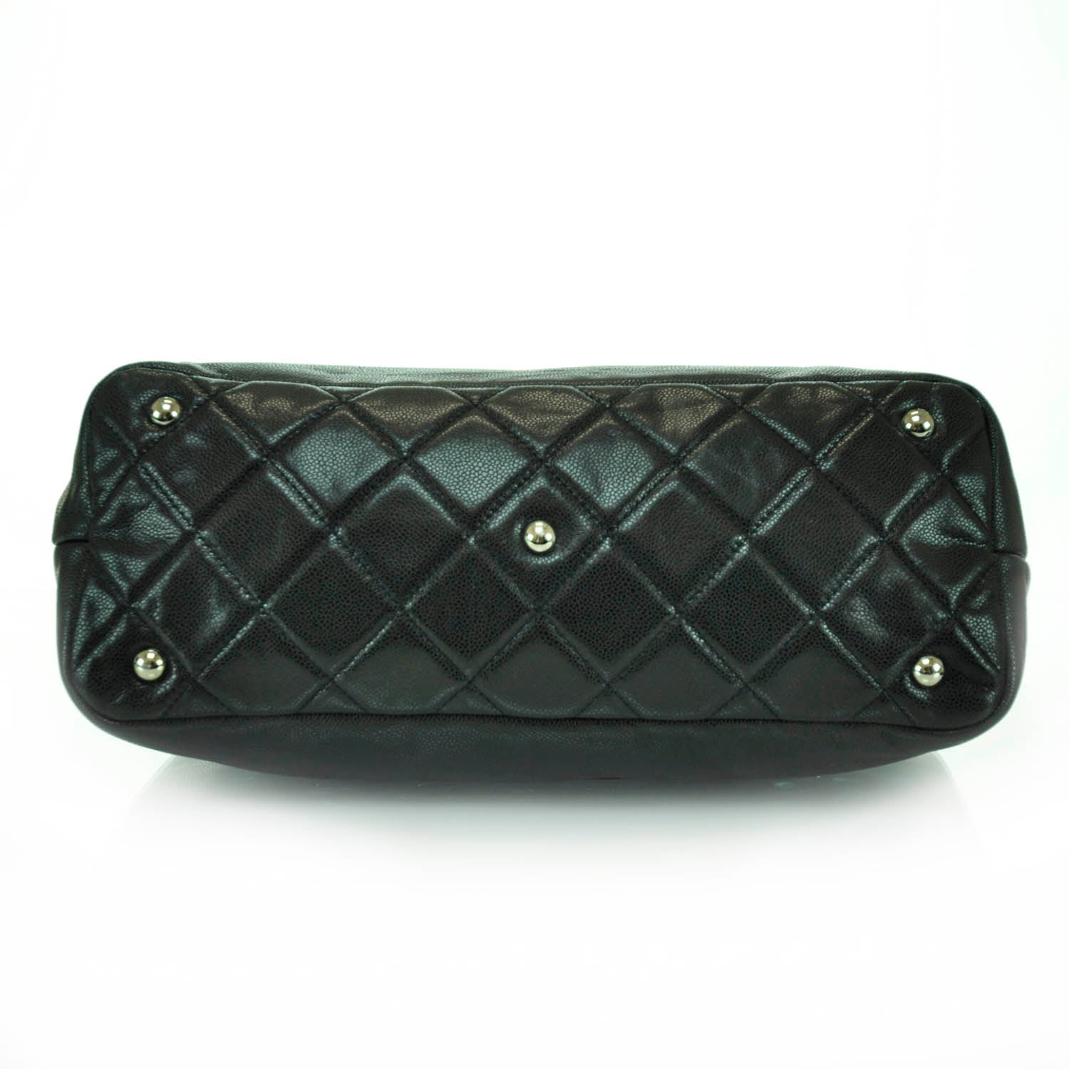 Chanel Washed Caviar Timeless Large Shopping Tote Black 7 of 12