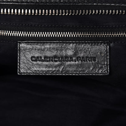 Balenciaga Agneau Giant Brogues Hardware Mid Day Black 6 of 15