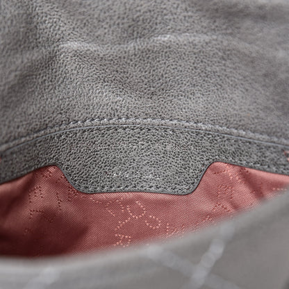 Stella McCartney Shaggy Deer Quilted Mini Falabella Grey 6 of 8