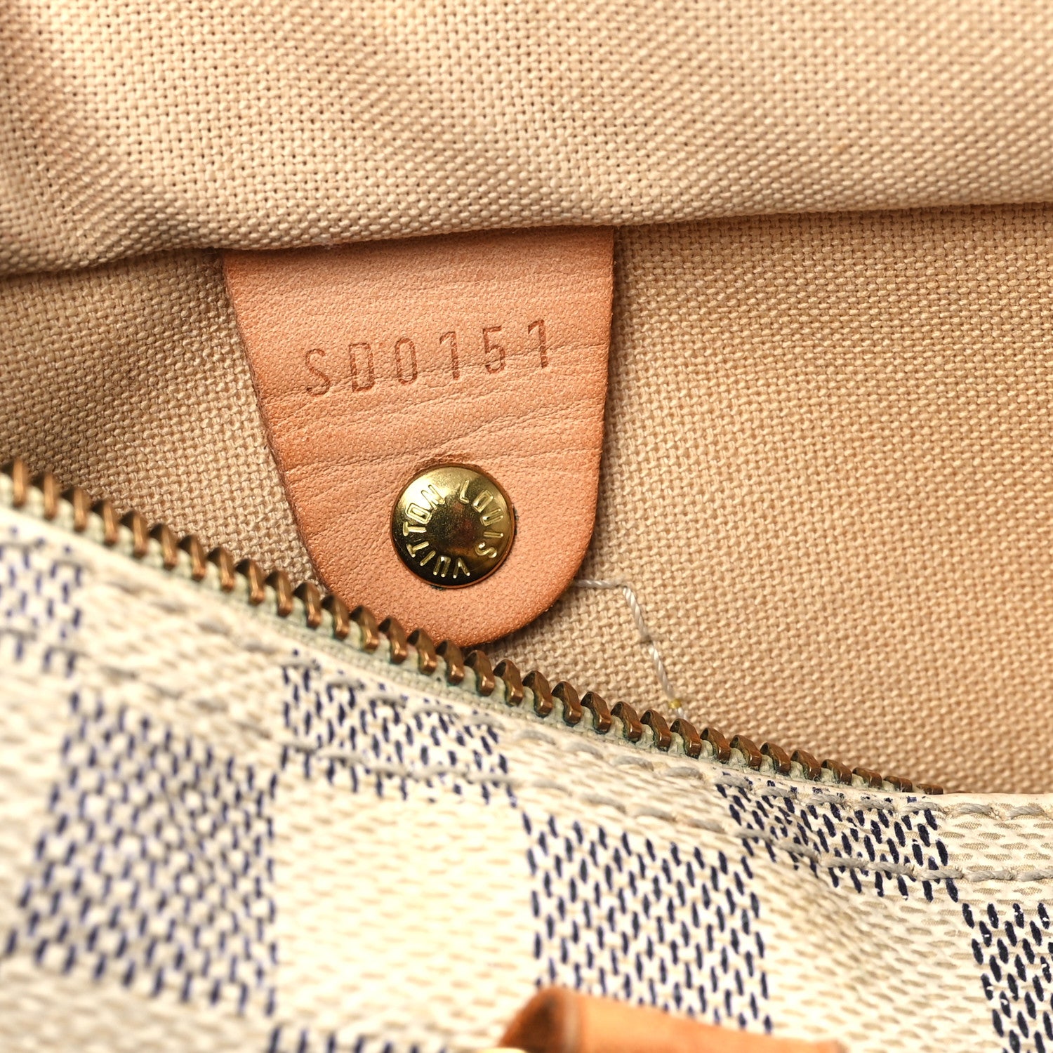 Louis Vuitton Damier Azur Speedy 25 7 of 13